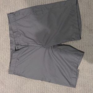 Grey Golf Shorts
